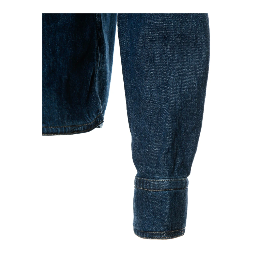 closed Western Denim Shirt Blue Dames