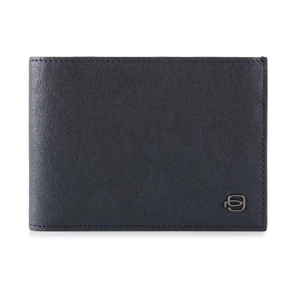 Piquadro Men's Blue Wallet With Coin Pocket