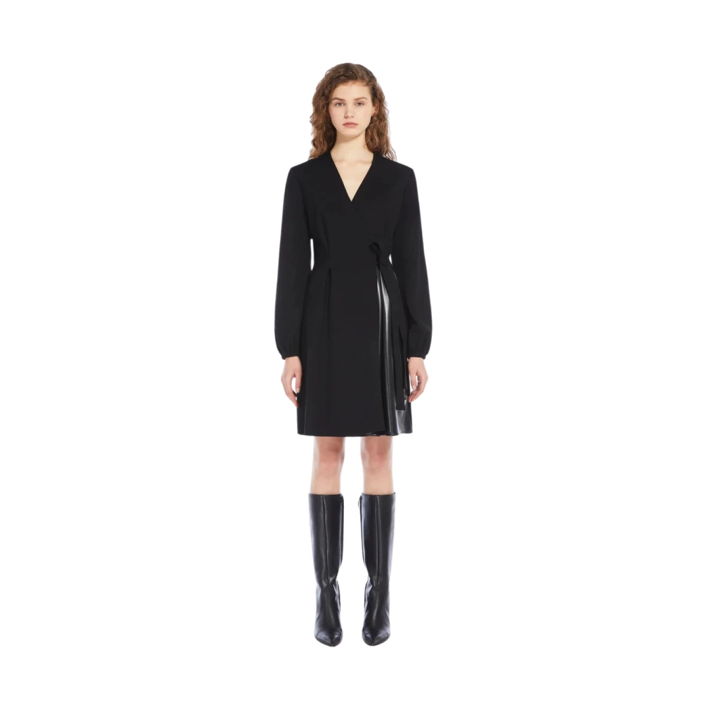 Max Mara Elegante Jurk Cennare Black Dames