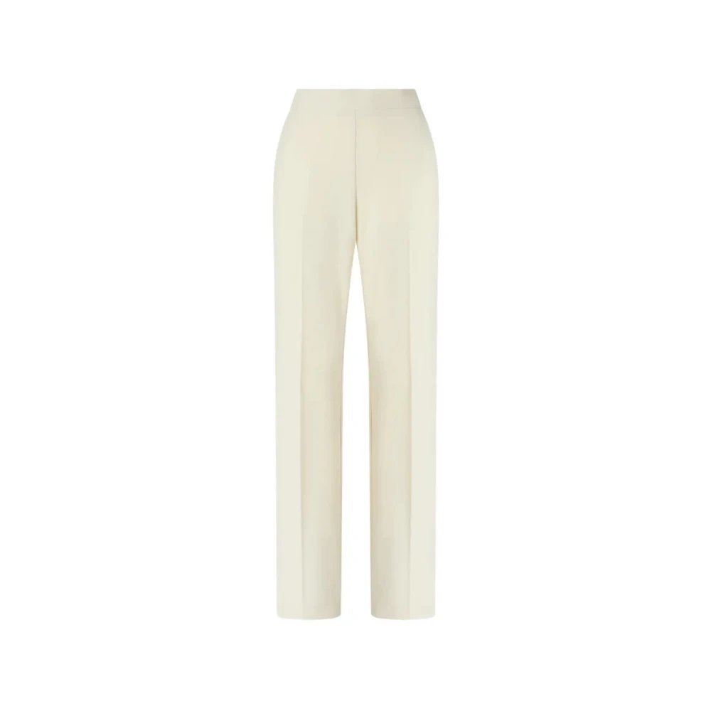 Pinko - Peonia Pantalone - Trousers - Mujer - Blanco - S
