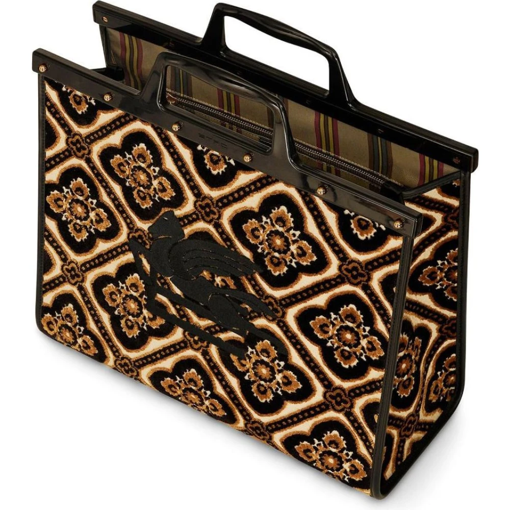 ETRO Stijlvolle Love Trotter Medium Tassen Brown Dames