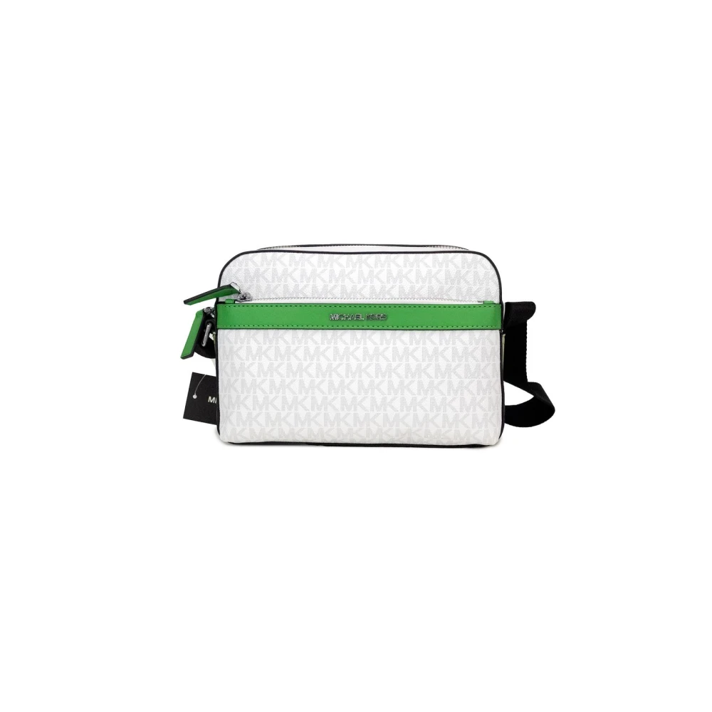 Michael Kors Handige Crossbody Tas met Meerdere Zakken White Dames