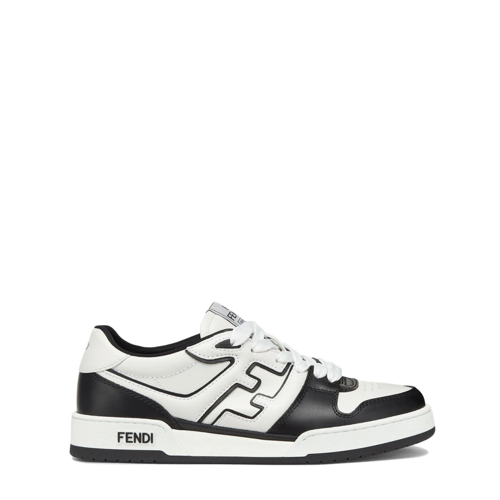 Fendi Men's Black Sneakers, 11 Uk, Match Trainers