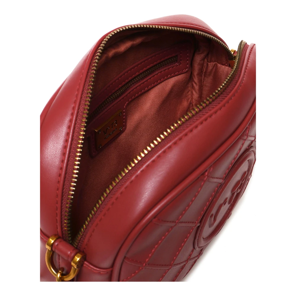 V73 Robijn Nappa Matelassé Schoudertas Red Dames