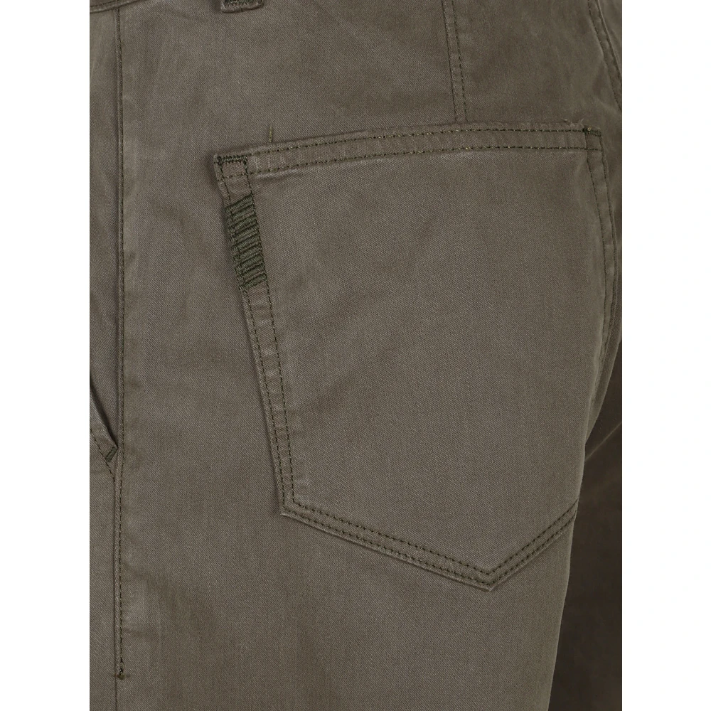 Paige Groene Modal Lyocell Katoenen Jeans Green Dames