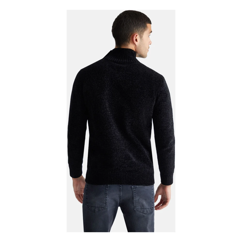 Liu Jo Stijlvolle Gebreide Kleding Black Heren