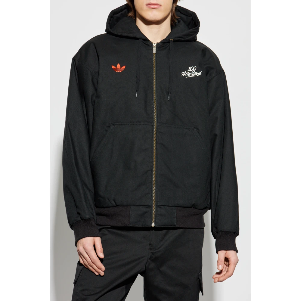 adidas Originals Zwarte Bomberjack Black Heren