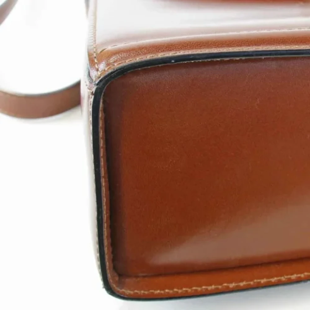 Bally Pre-owned Leather handbags Brown Dames