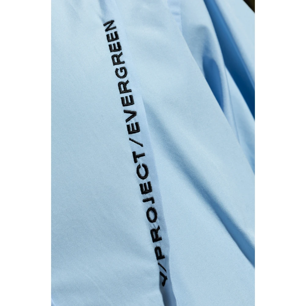 Y Project Shirt met logo Blue Heren