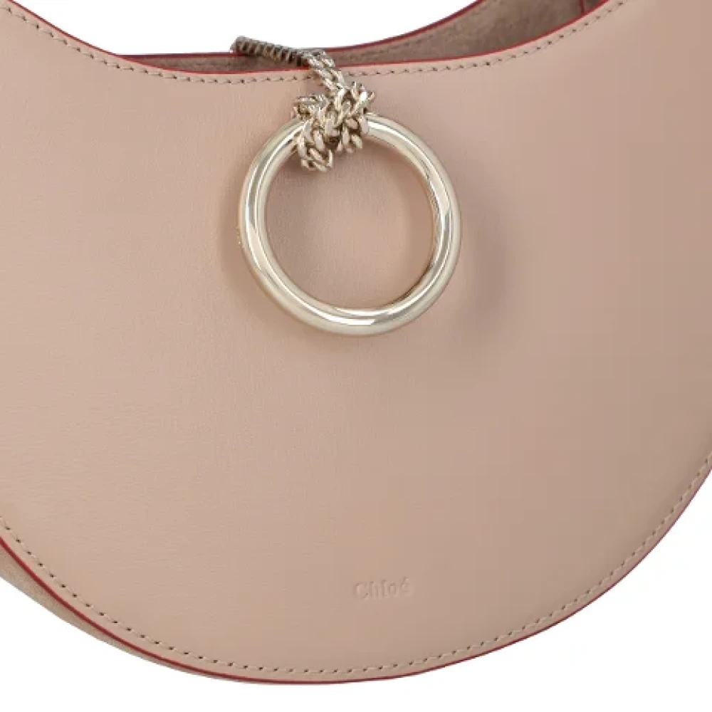 Chloé Leather shoulder-bags Beige Dames