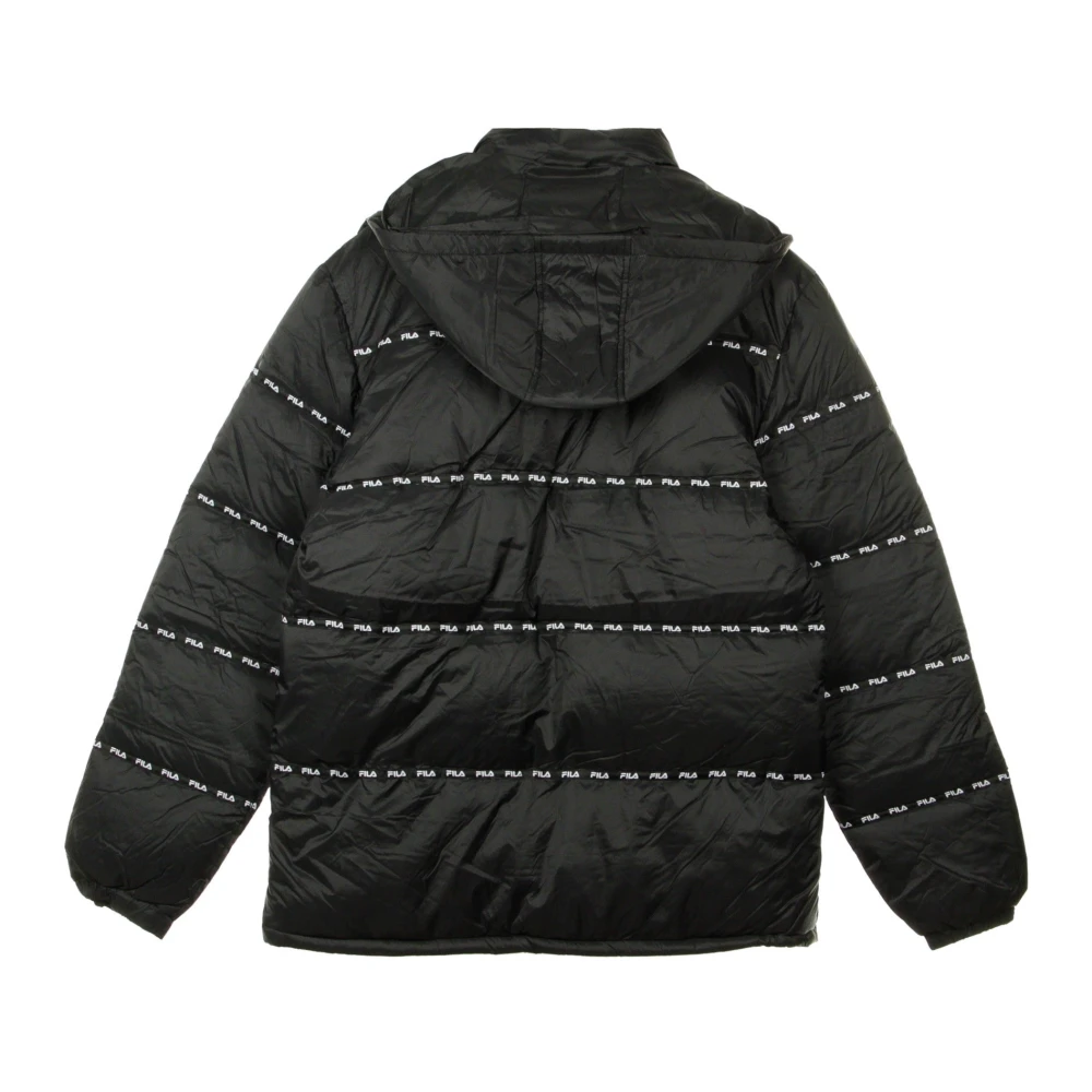 Fila Zwarte Donsjas voor Mannen Black Heren