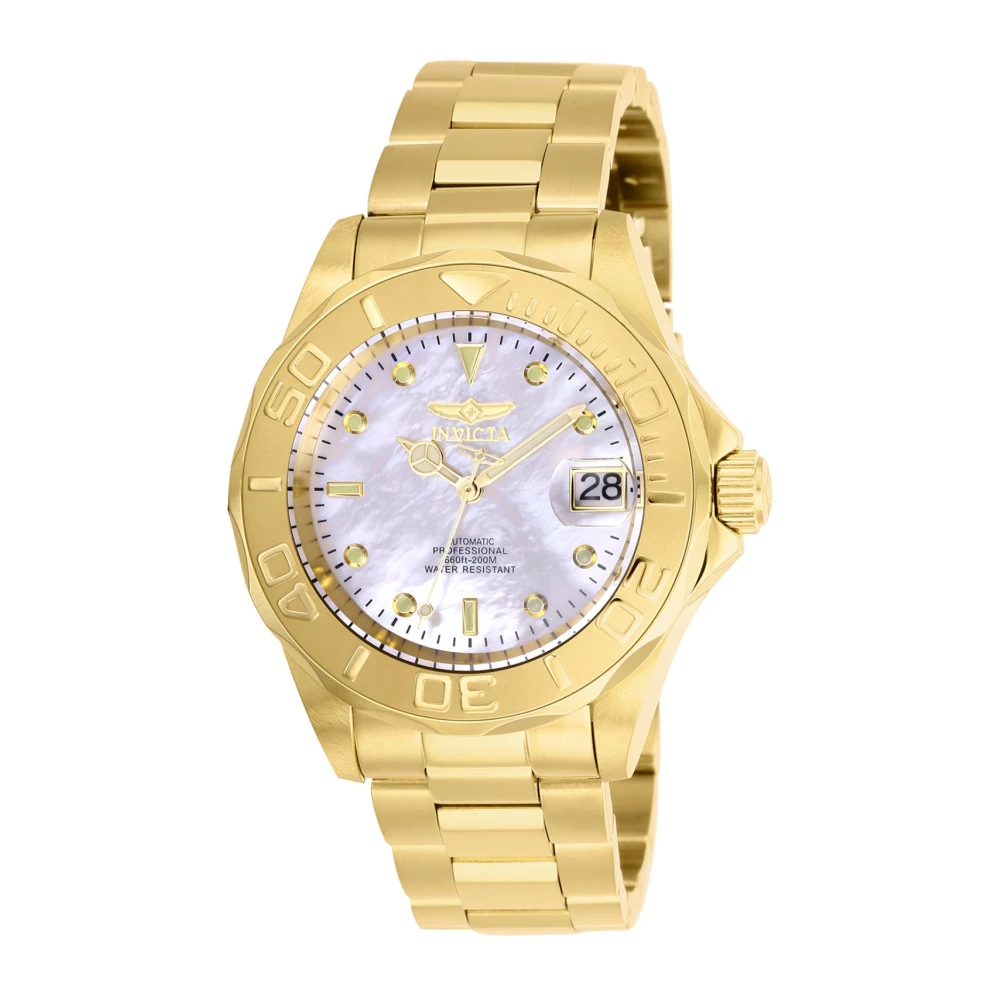 Invicta Watches Pro Diver 28694 Mens Automatic Watch - 40mm Yellow, Herr