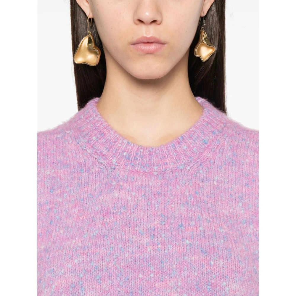 Ganni Stijlvolle Sweaters Collectie Pink Dames