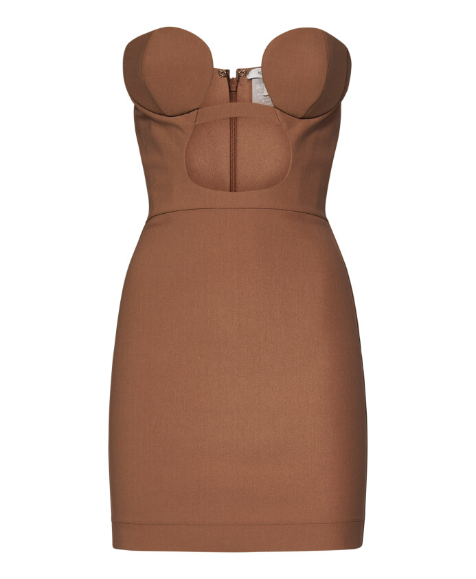 robe-marron-design-elegant-tissu-leger