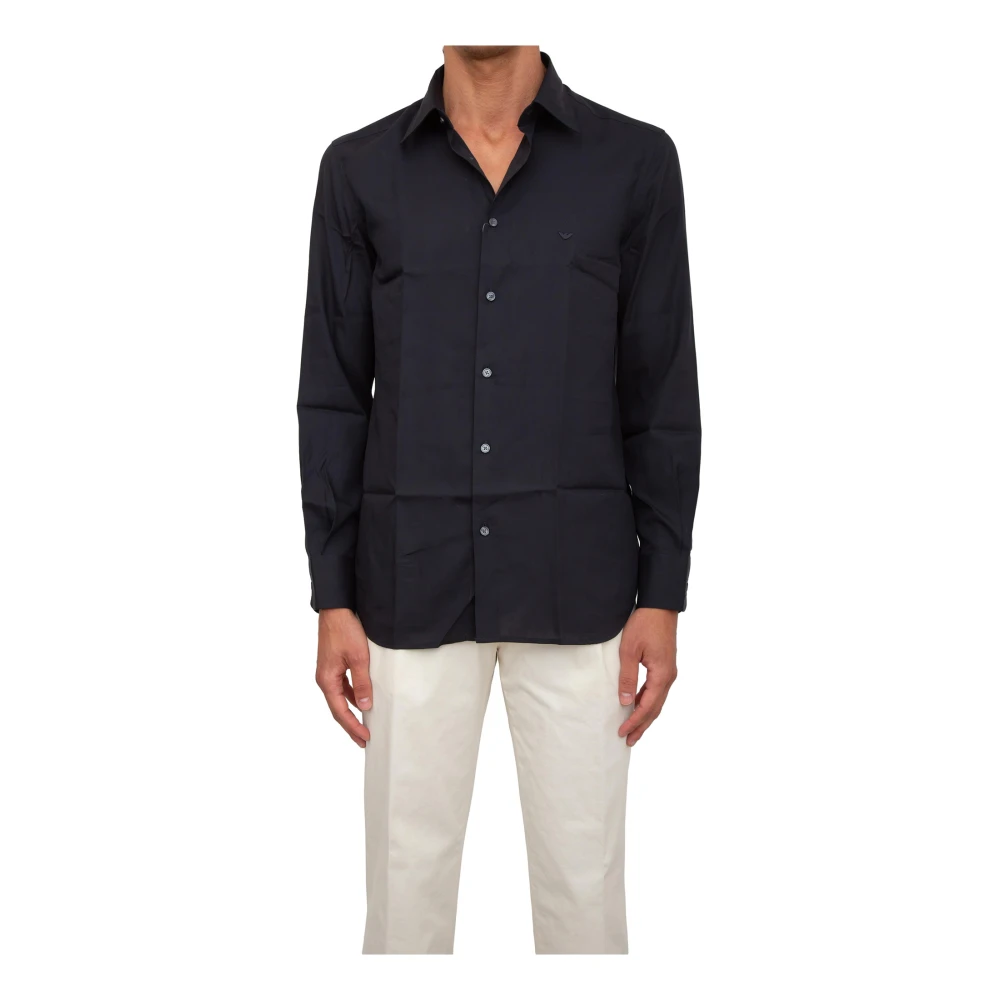 Emporio Armani Men's Blue Shirt For - Formal Shirts - Xl - Shirts