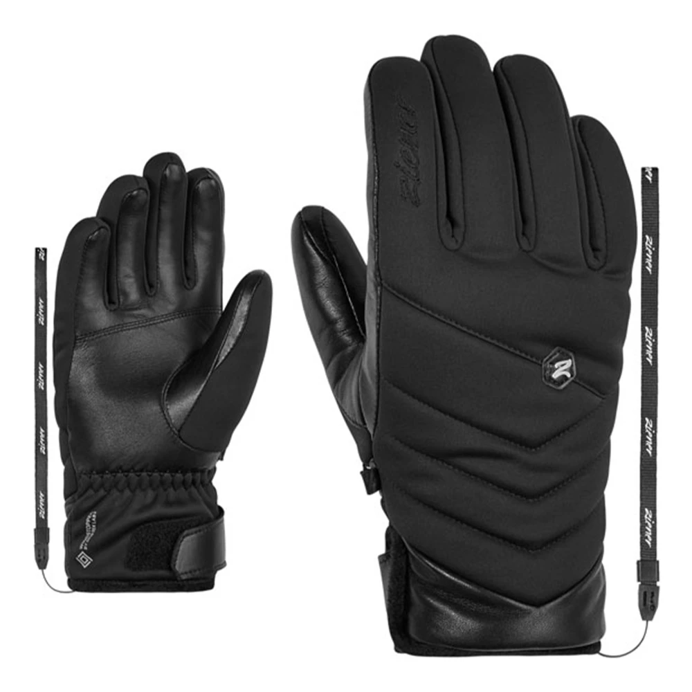 Ziener Zwarte Kilja Winter Sport Handschoenen Black Dames