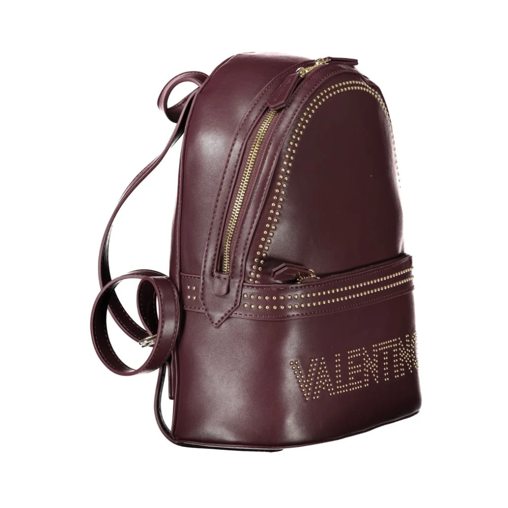 Valentino by Mario Valentino Rode Polyethyleen Rugzak Red Dames