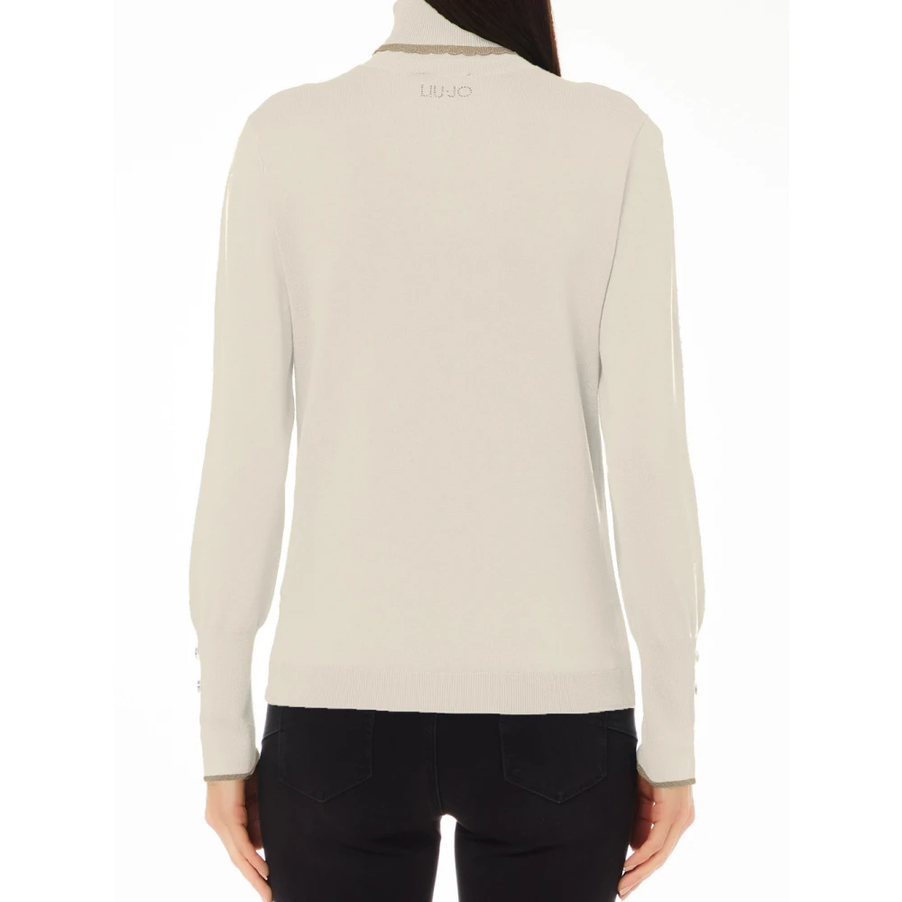 Liu Jo Elegante witte coltrui Beige Dames