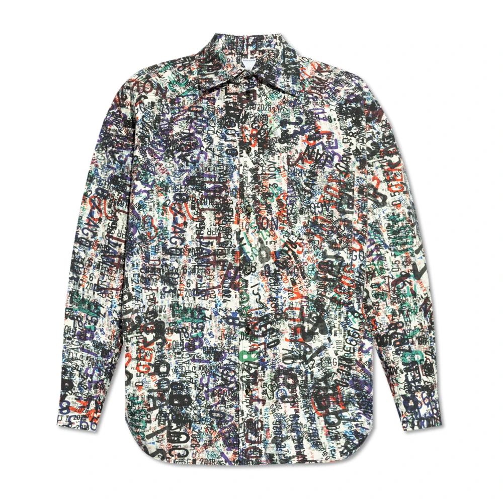 Bottega Veneta Gedrukt shirt Multicolor Heren
