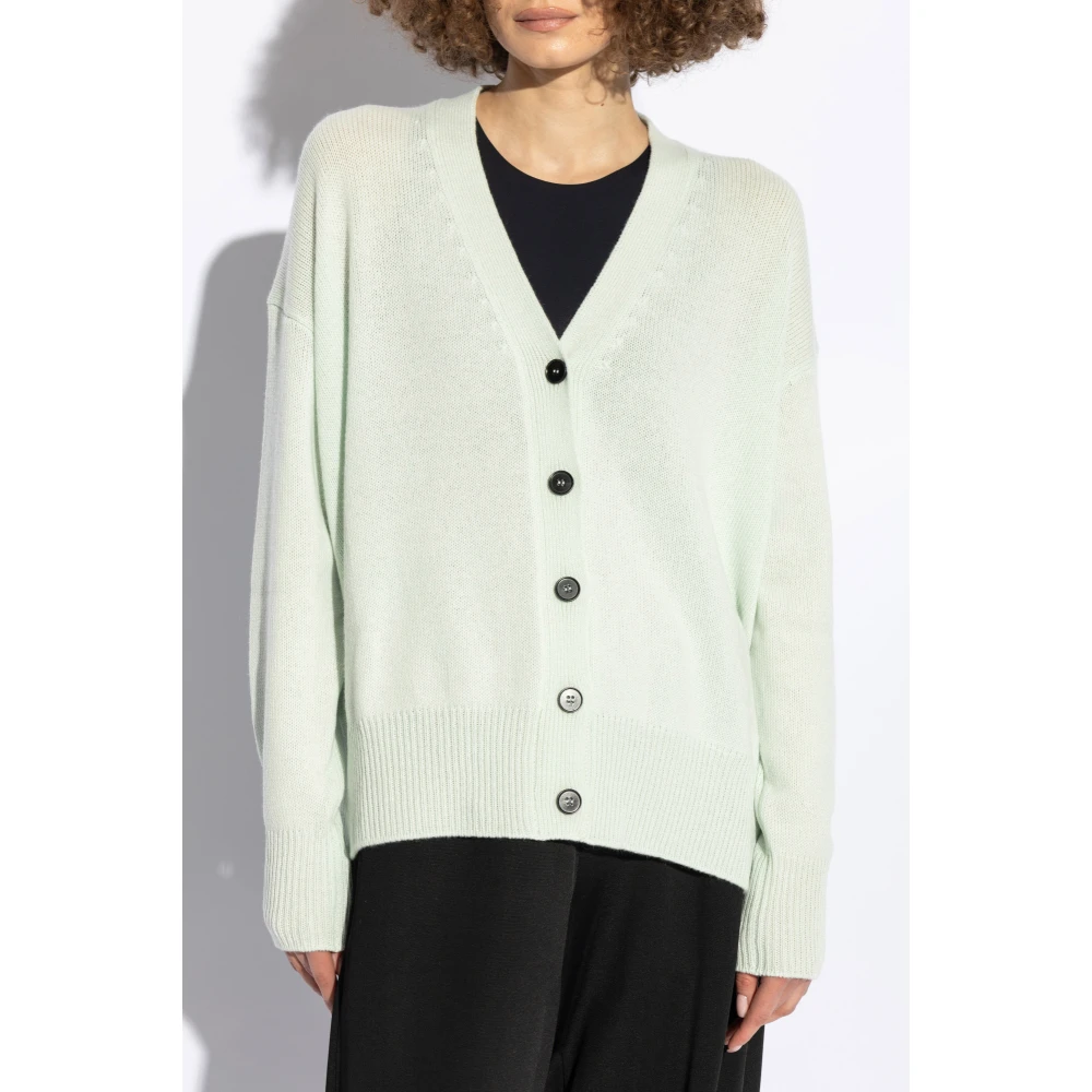 Jil Sander Kasjmier vest Green Dames