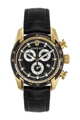 Herr Kronograf V-Ray Chrono Guld Svart VE2I00921