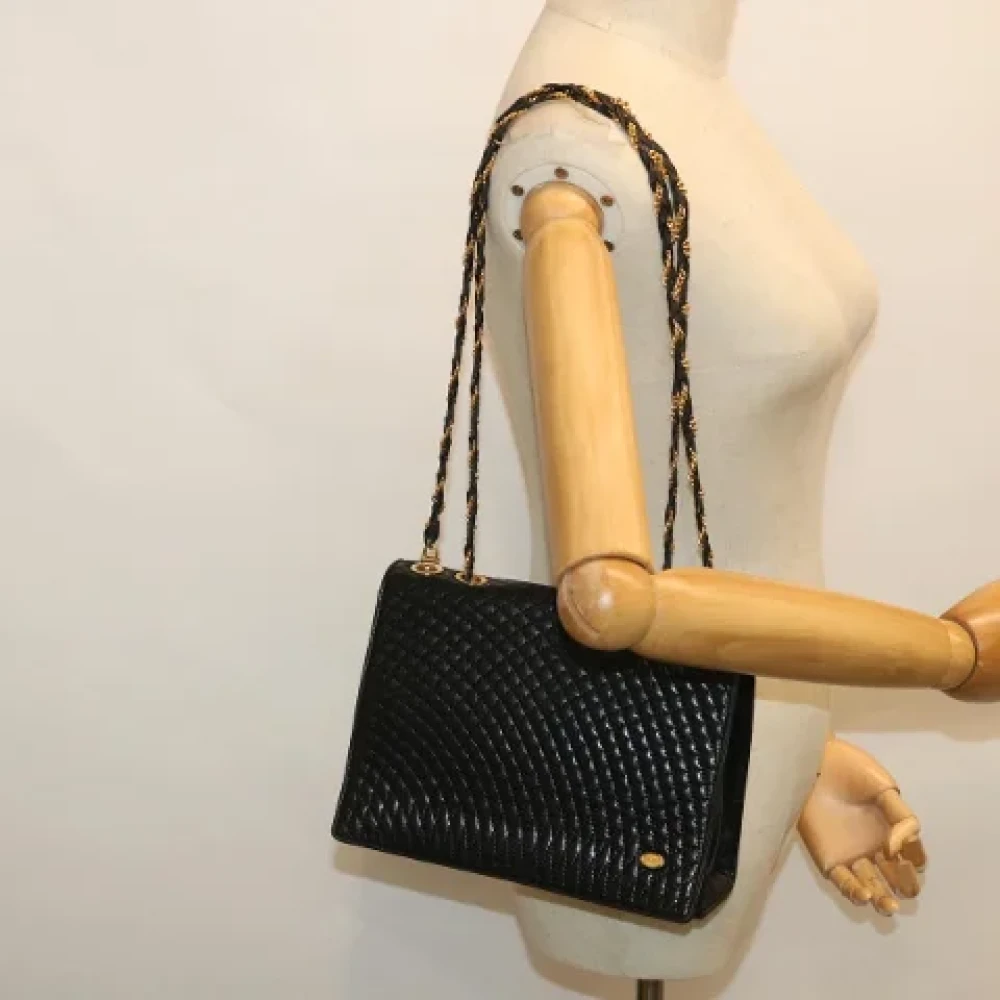 Bally Pre-owned Leather shoulder-bags Black Dames