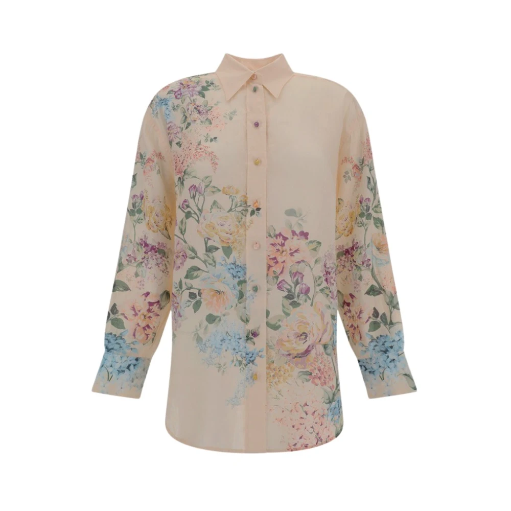 Zimmermann Bloemen Katoenen Shirt Multicolor Dames