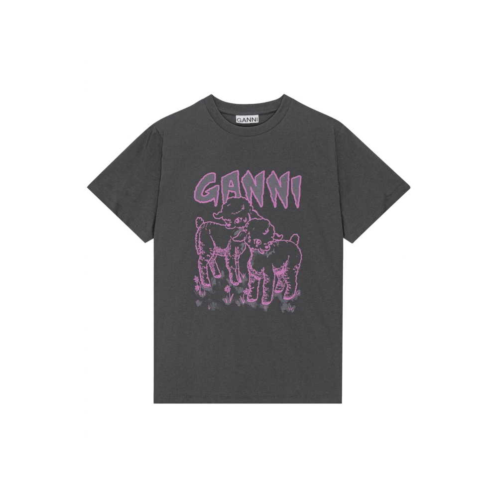 Ganni shirts tops T3993 Gray Dames