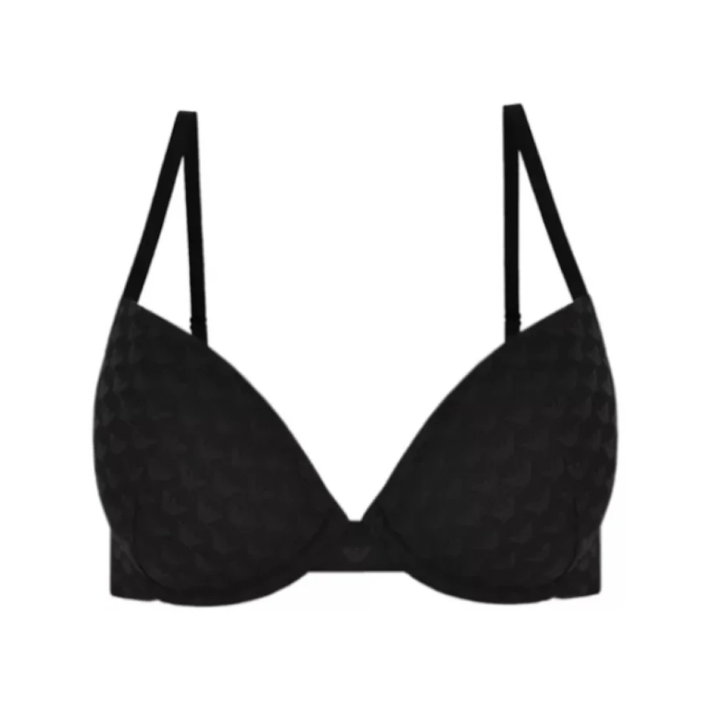 Emporio Armani Damen Schwarz Unterwäsche, K, 80B Eugröße: