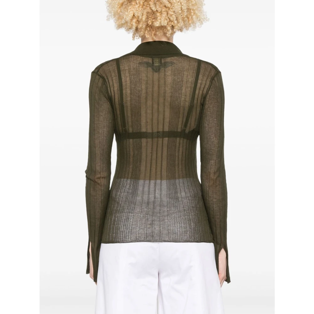 pinko Groene T-shirt voor vrouwen Green Dames