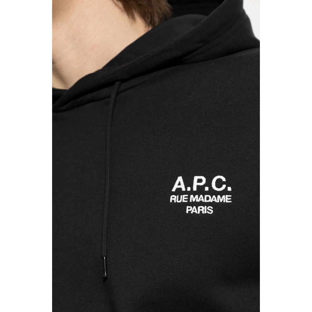 A.p.c. Sweatshirt Standard Black Heren