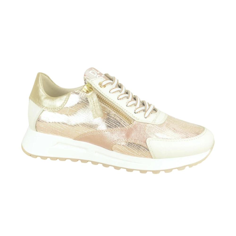 DL Sport Platinum Print Runner Dames Schoenen Beige