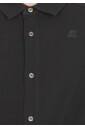 chemise-en-coton-bleu-avec-col