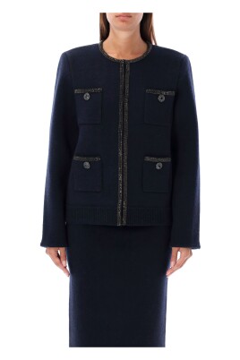 embellished-navy-knitwear-cardigan