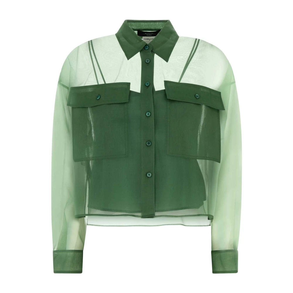 Weekend Max Mara Women's Green Colomba Shirt - Shirts - Xs - Blouses & Shirts