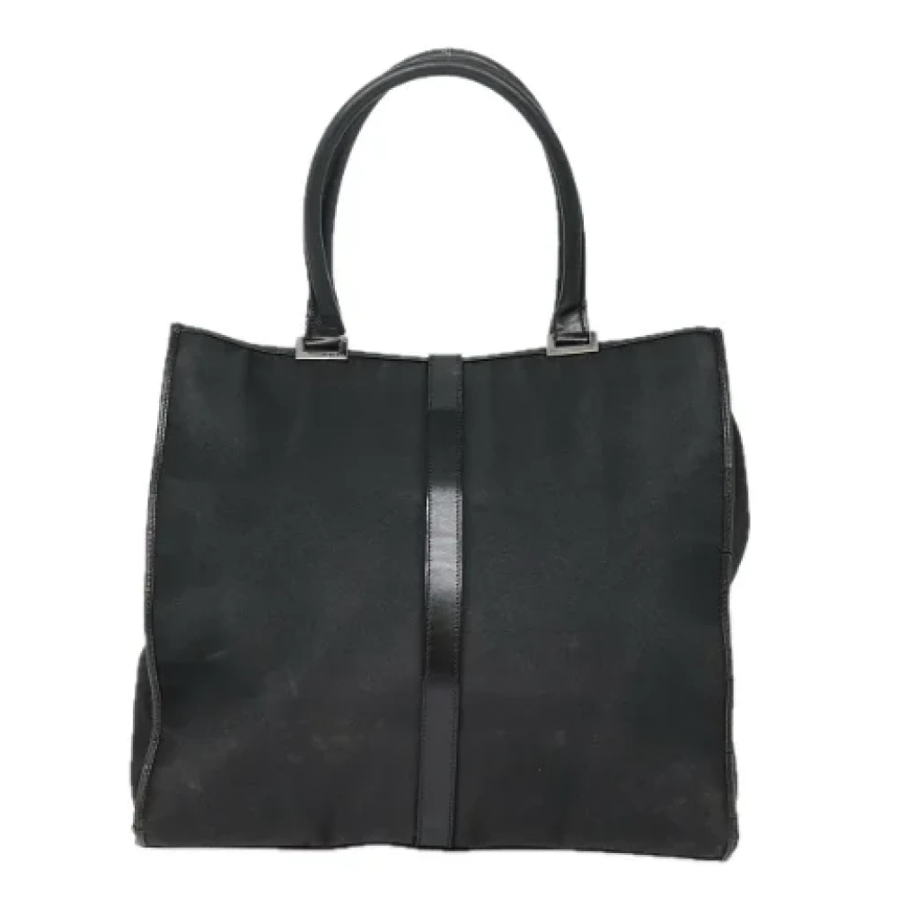 Gucci Vintage Pre-owned Nylon gucci-bags Black Dames
