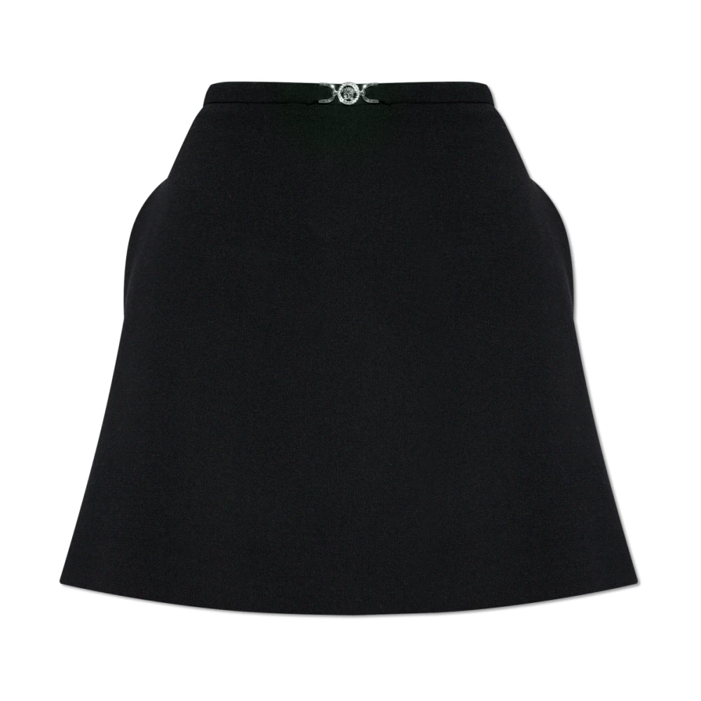 Versace Damen Schwarz Röcke, K, Sgröße: