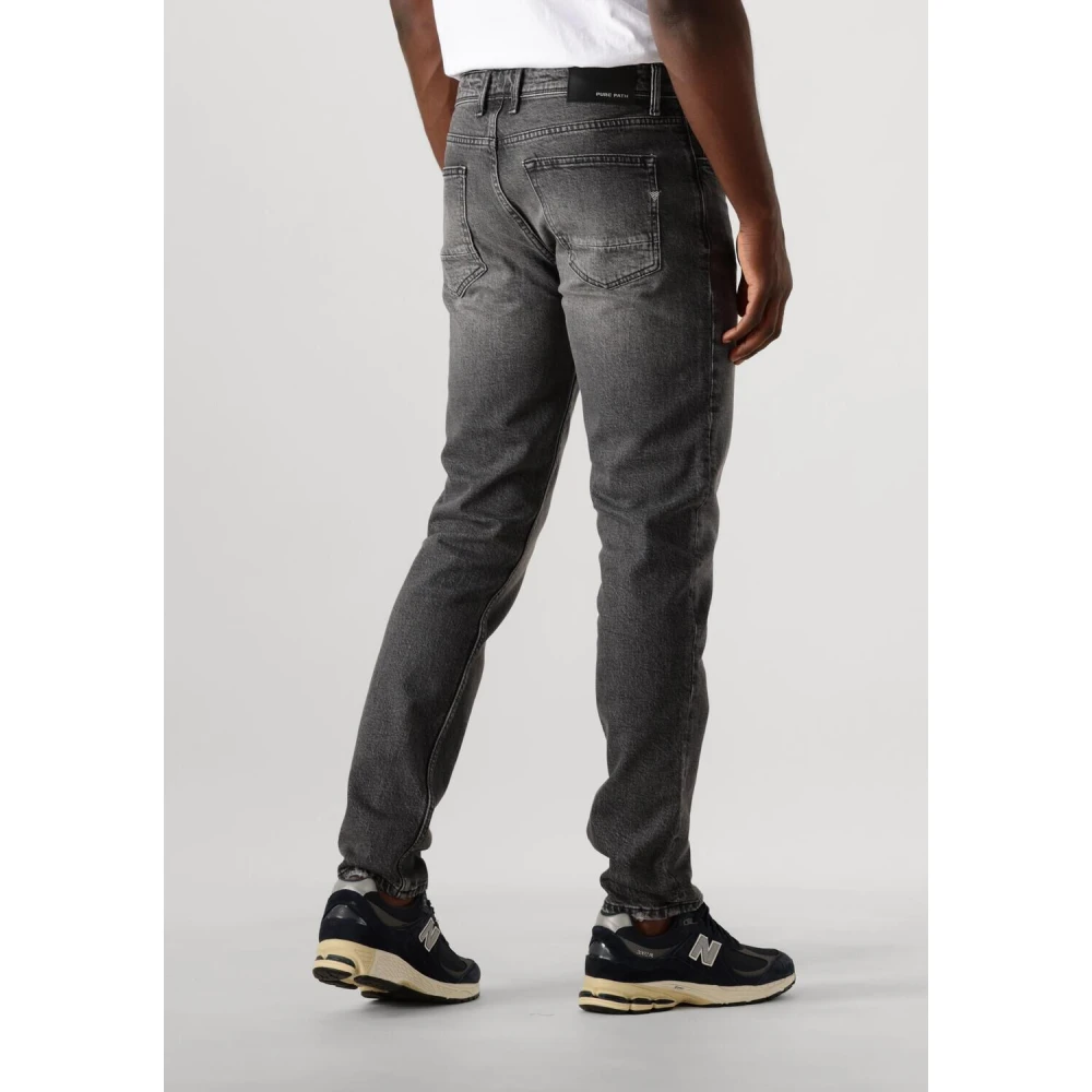 Pure Path The Ryan Slim Fit Jeans Gray Heren