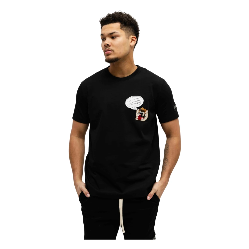 Iceberg - Tops > T-Shirts - Black - Iceberg - Modalova