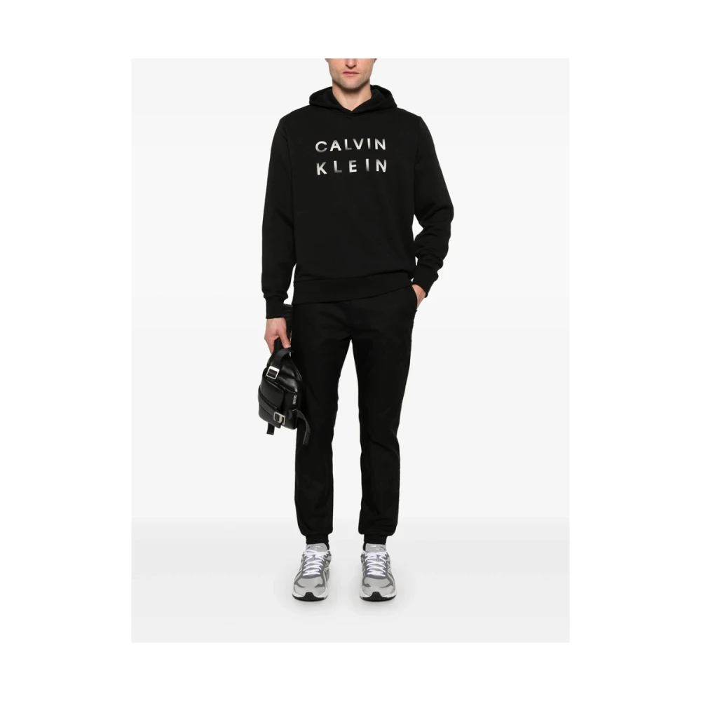 Calvin Klein Zwarte Sweatshirt K10K114261 Black Heren