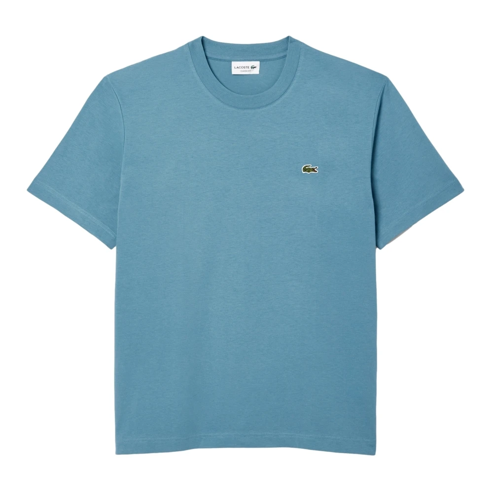 Lacoste Klassieke Logo Tee in Petroleum Blue Heren