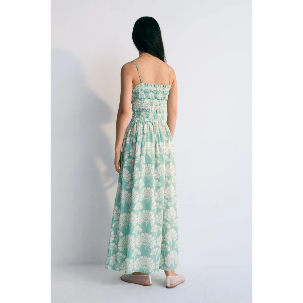 The New Society Sofia Vrouwenjurk Green Dames