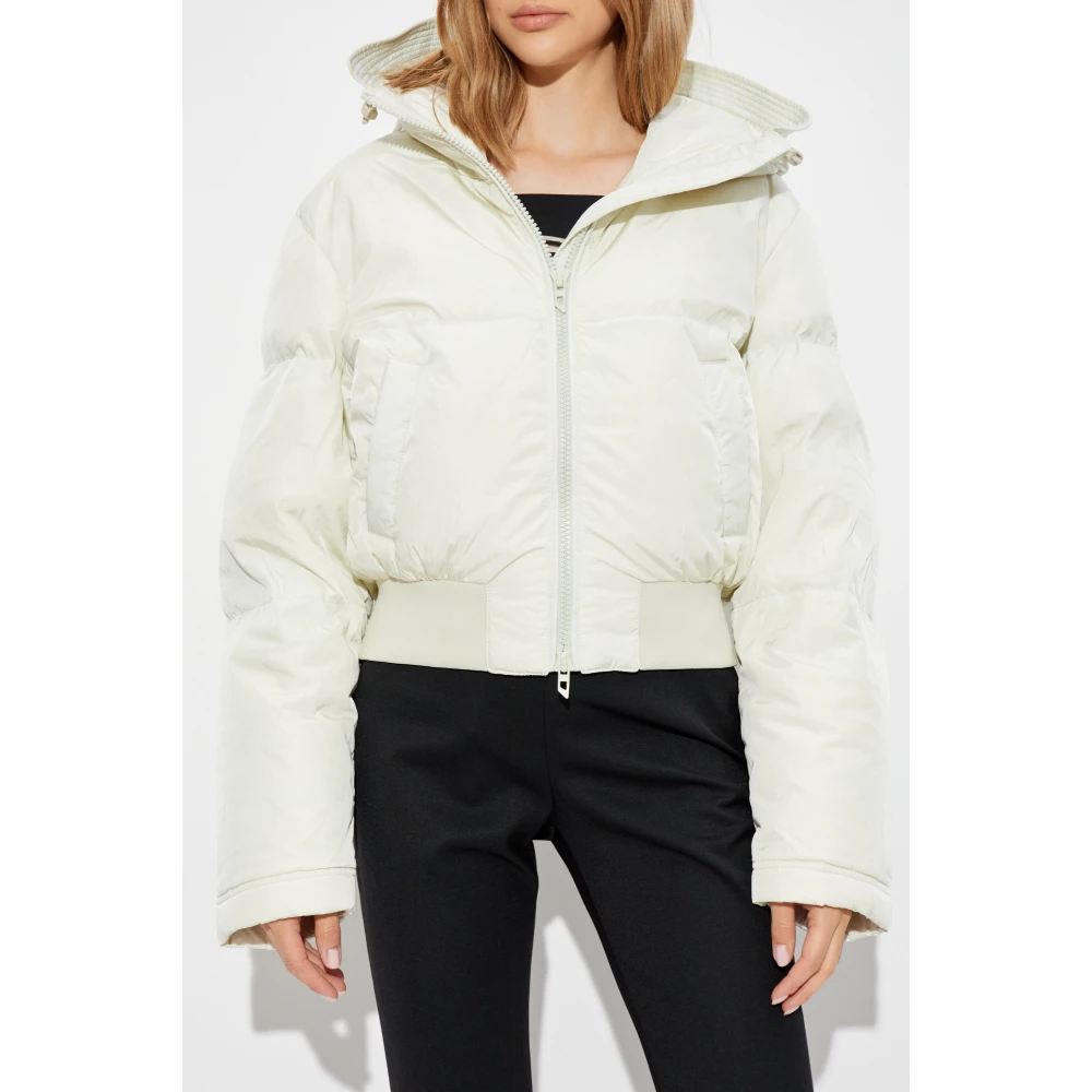 Diesel Jas W-Peyt-Short-New-P1 Beige Dames