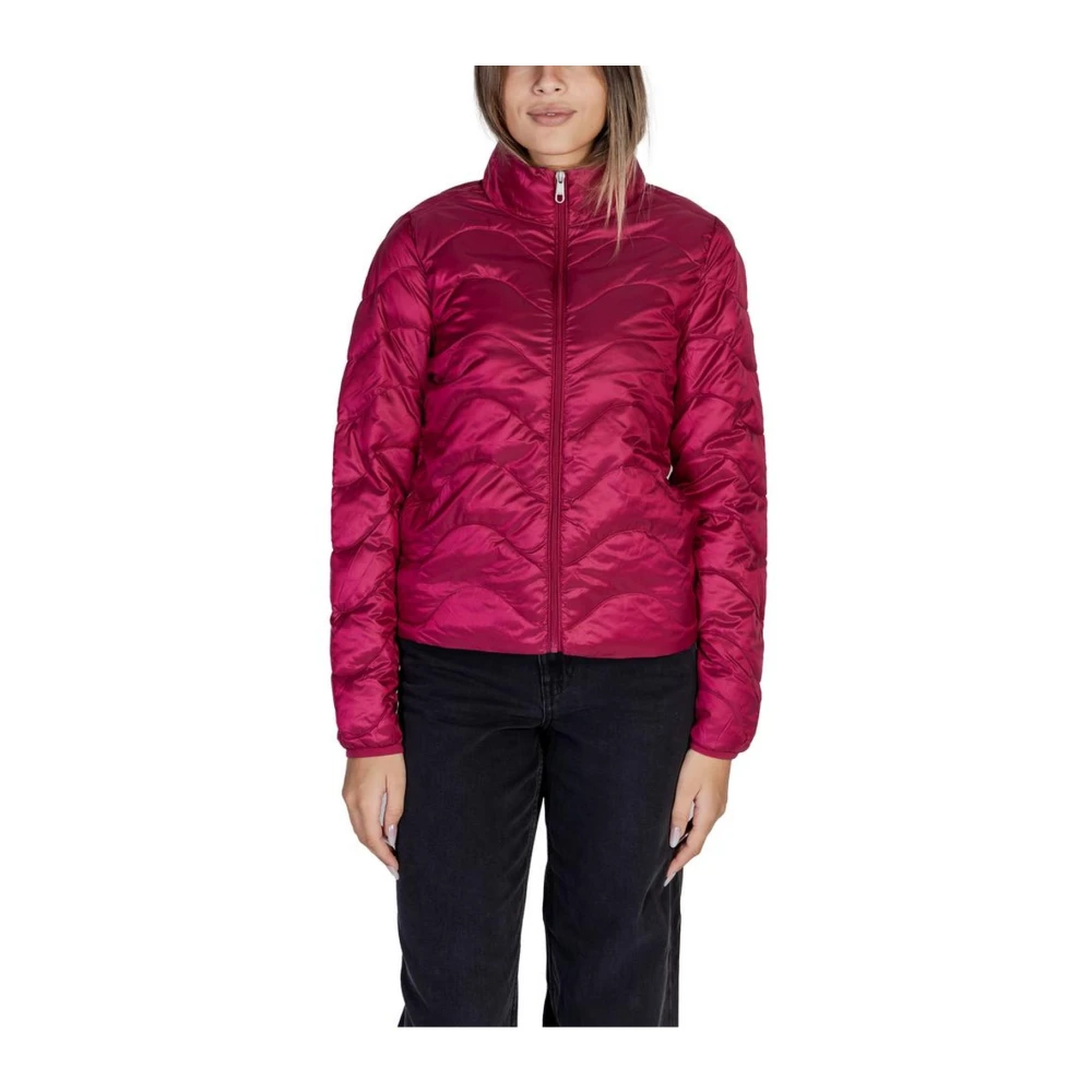Only Multicolor Dames Jassen en Mantels Collectie Purple Dames