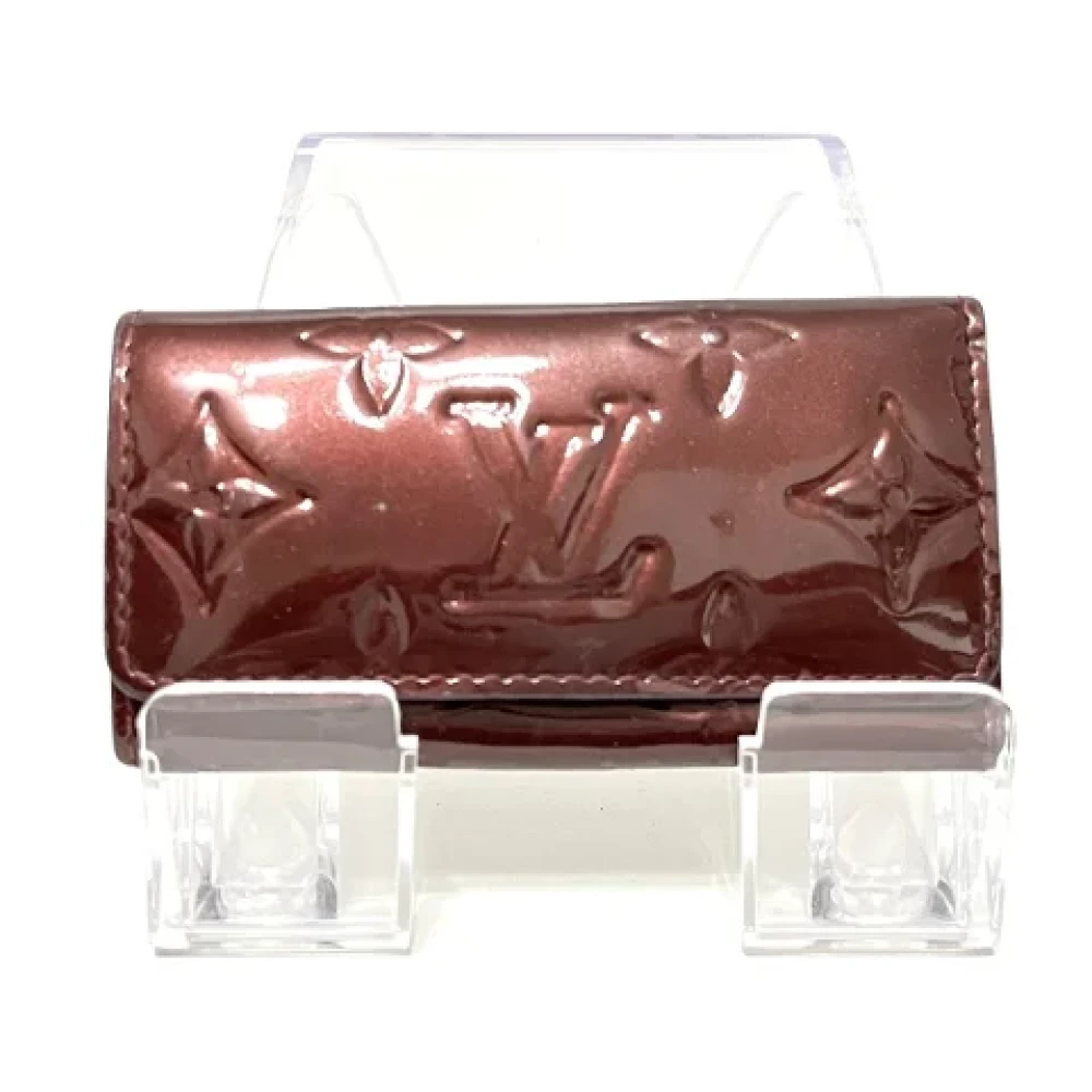 Louis Vuitton Vintage Pre-owned Leather key-holders Red Dames