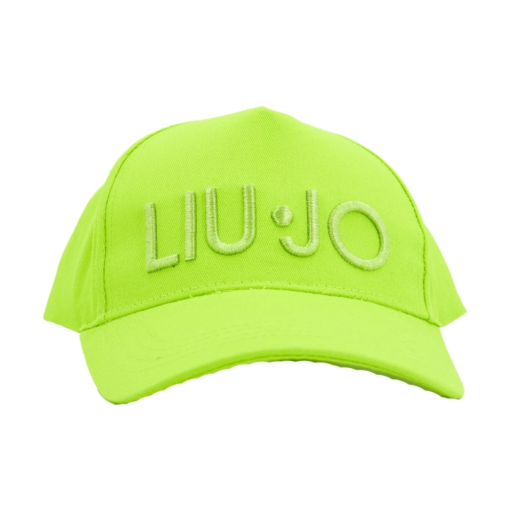 Liu Jo Baseball Cap met Logo Green Heren