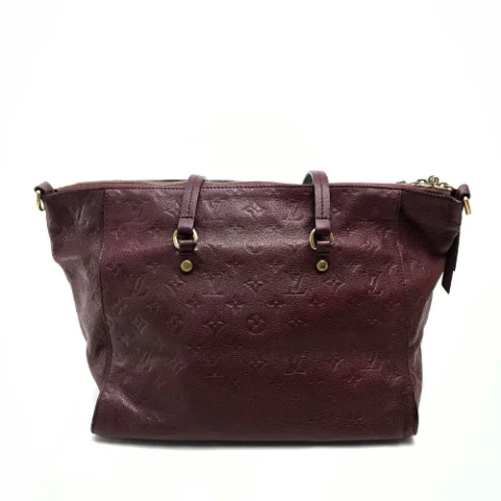 Louis Vuitton Vintage Pre-owned Leather louis-vuitton-bags Brown Dames