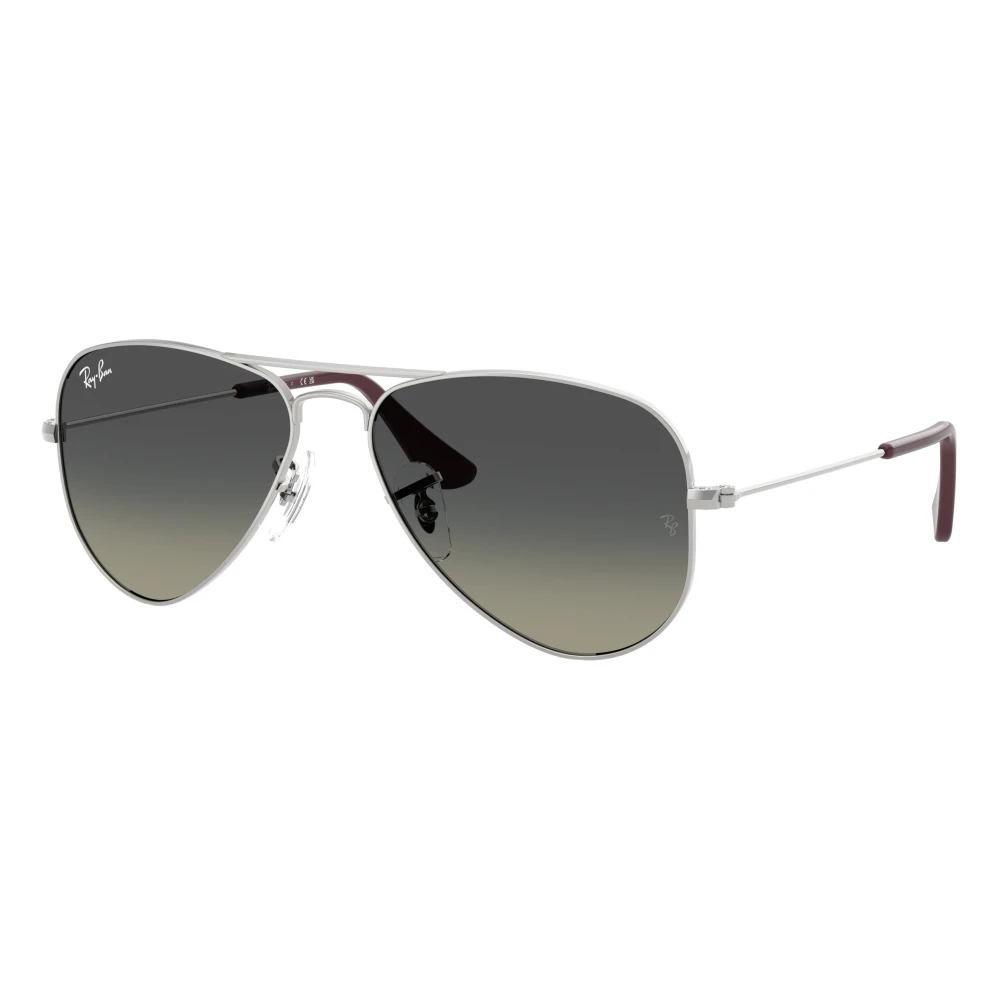 Ray-Ban Gray Sunglasses, Unisex, 50 Mm, Aviator