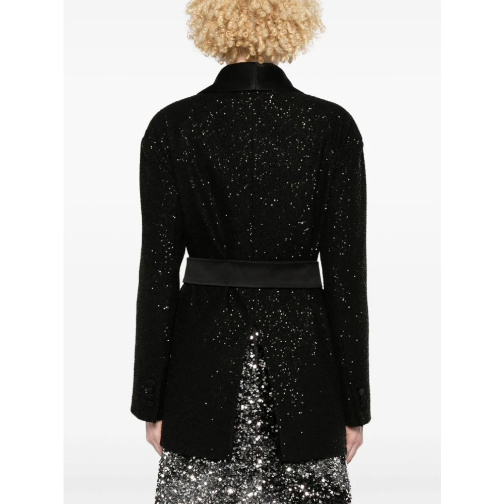 Max Mara Zwarte damesjas Black Dames