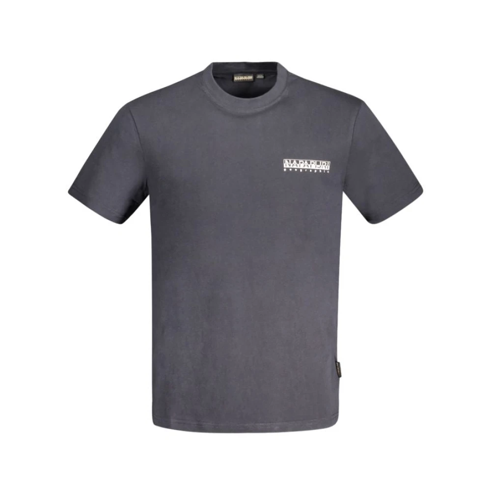 Napapijri Zwart Katoenen T-Shirt Black Heren